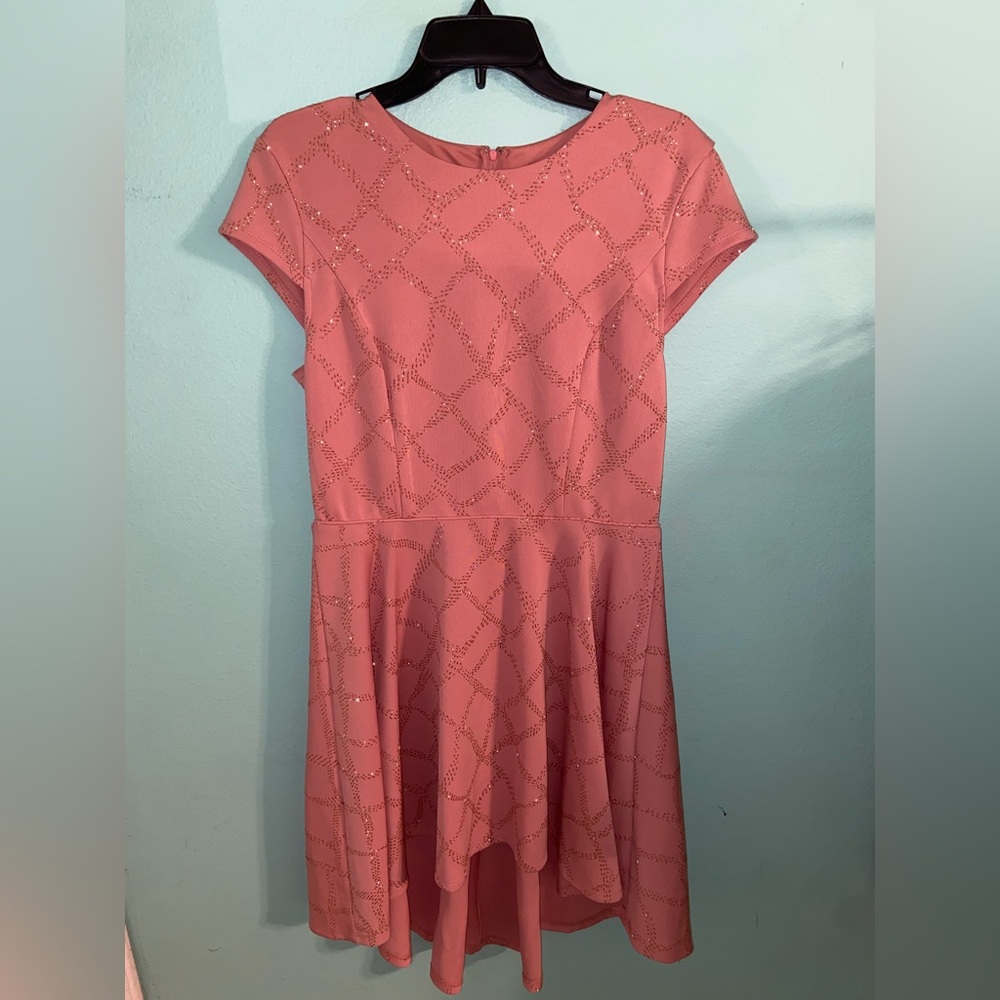 Pink & Gold Dress